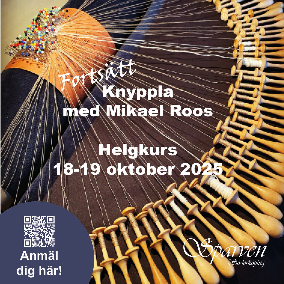 Knyppla med Mikael Roos 18-19 oktober 2026