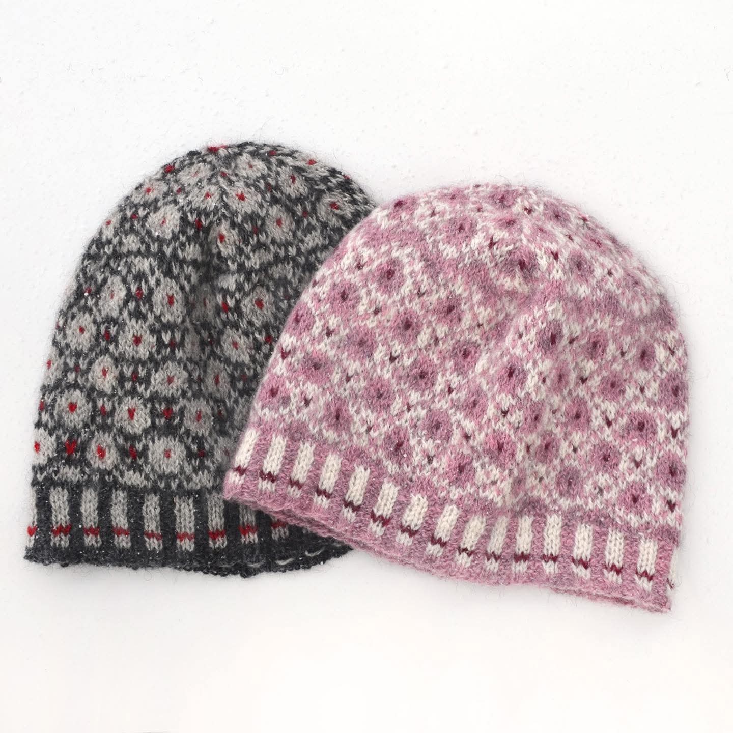 Mössa i tre färger (Mönster 11154)