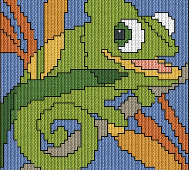 Broderikit för barn i långstygn - My First Kit från Permin
