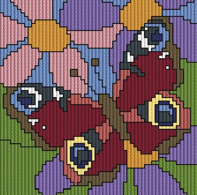Broderikit för barn i långstygn - My First Kit från Permin