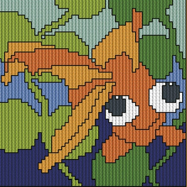 Broderikit för barn i långstygn - My First Kit från Permin