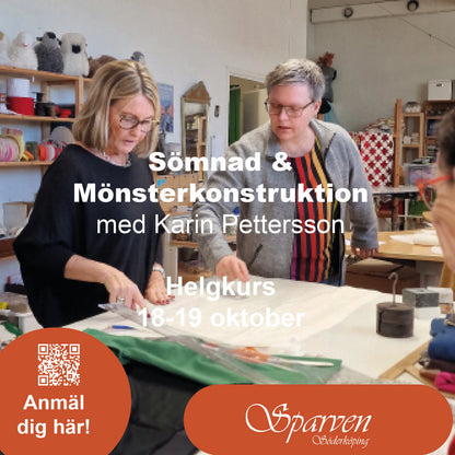 Sömnad & Mönsterkonstruktion med Karin Pettersson