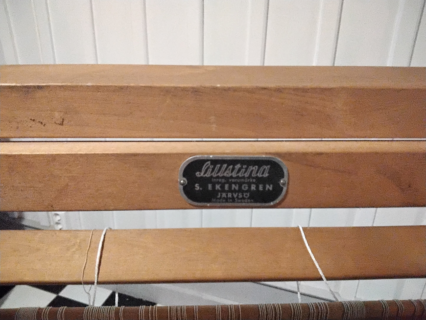 Ihopfälbar vävstol