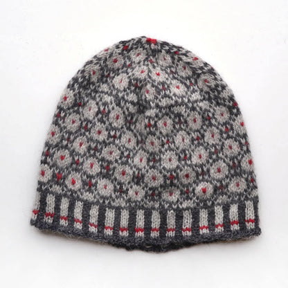 Mössa i tre färger (Mönster 11154)
