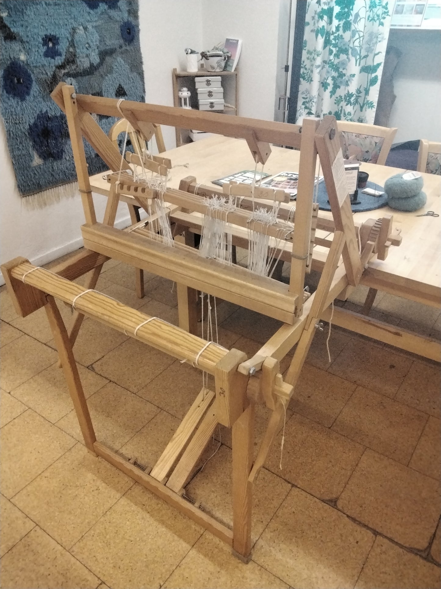 Ihopfälbar vävstol
