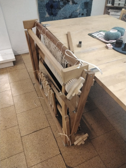 Göta 90 vävstol med varp